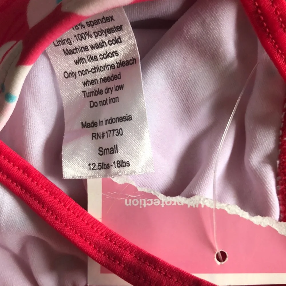 NWT Infant Floral Swimsuit